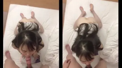 Vừa cởi quần ra là em lao vô bú mút liên